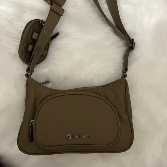 lululemon athletica Handbags - lululemon athletica Brown Crossbody Bag